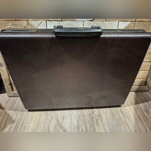 vintage Samsonite hard-shell attaché briefcase